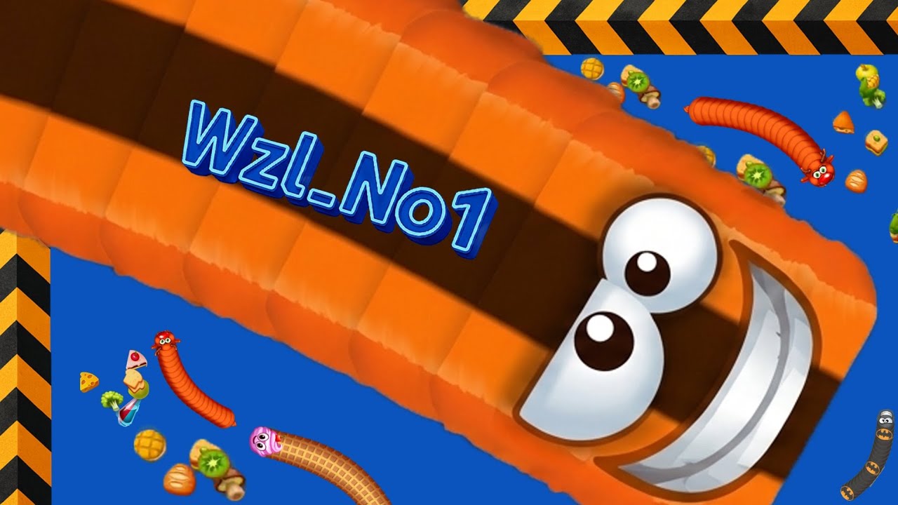 🐍WORMSZONE.IO 🔥Ep72💥The hungriest snake👹Top 1 slither 💯by Wzl_No1