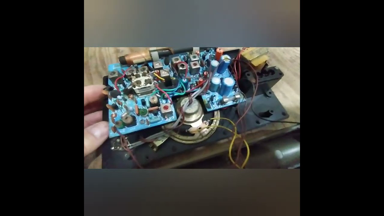 Reparos do rádio Philips modelo 381 - o pontapé inicial 