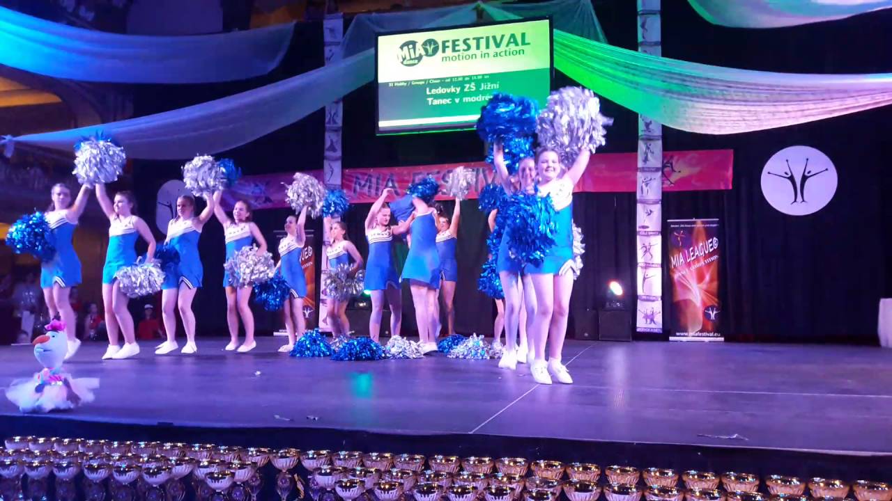 Tanec v modrém Republikové finále MIAfestivalu = 4. místo