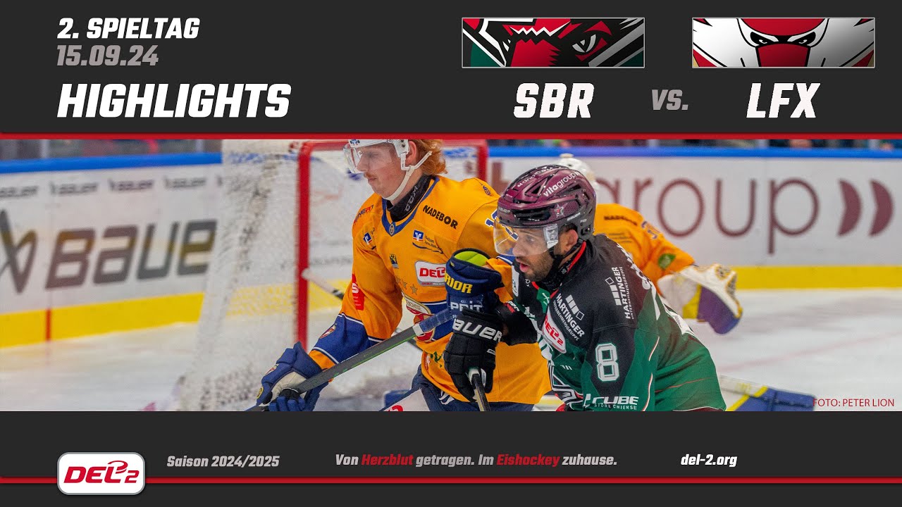 Game Highlights Spieltag 2: Starbulls Rosenheim vs. Lausitzer Füchse