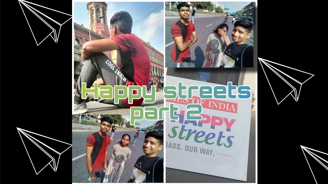 We are back again 🤙 in Happy streets.
