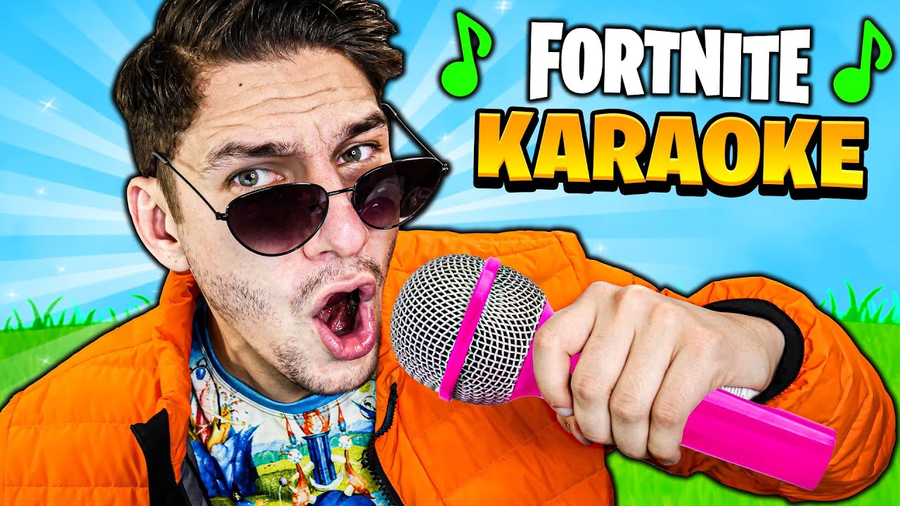 Każdy FRAG = PIOSENKA !🎤 *KARAOKE w FORTNITE*