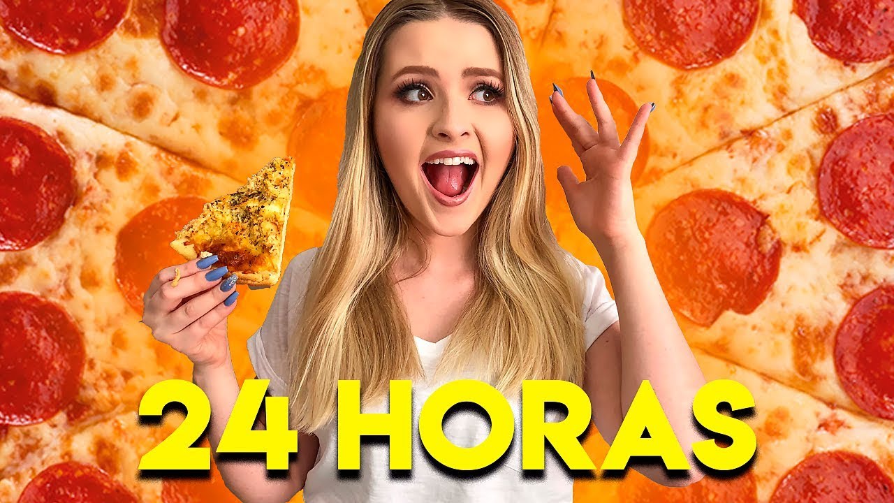 24 HORAS comendo PIZZA 🍕😰 ‹ Morgana Santana ›