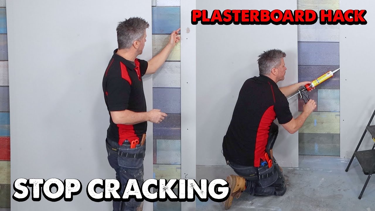 Stop Your Plasterboard From Cracking With This Simple DIY Hack