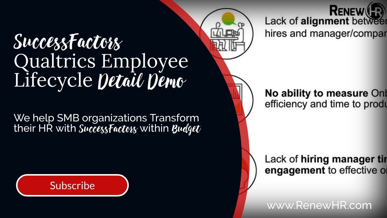 SAP Qualtrics Employee Lifecycle I A create tool for SuccessFactors