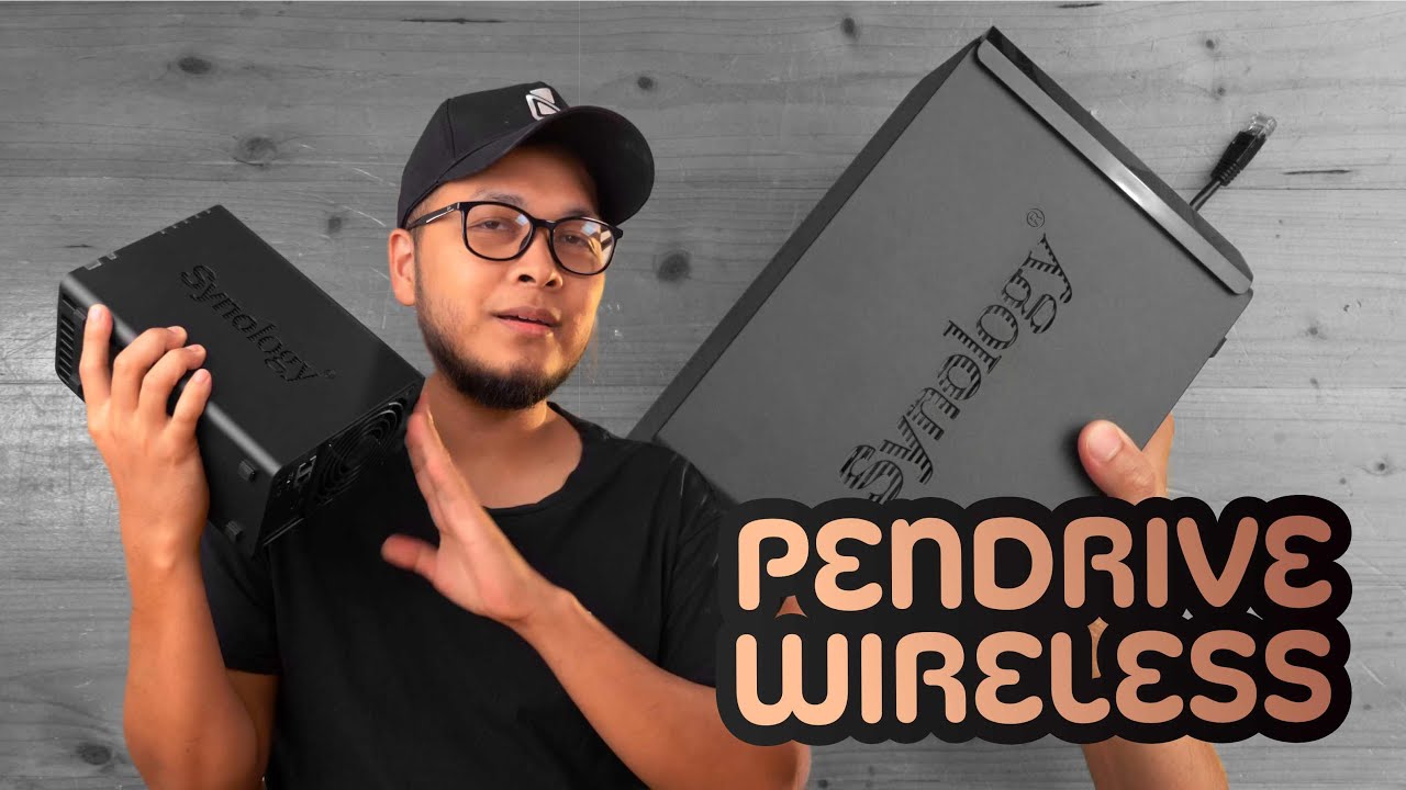 Wireless pendrive di rumah/office? Apa itu NAS | Network Attach Storage Synology DS220+