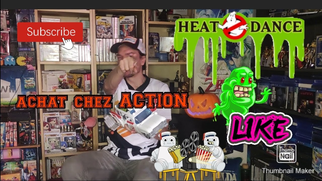 sp&eacute;cial ghostbuster , avec la participation de @Jeanmarcletrouduc 😁#jouet #ghostbusters  #magasinaction