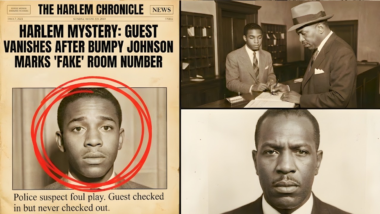 Bumpy Johnson Marked a FAKE Room Number Upstairs — The Guest Never Checked Out