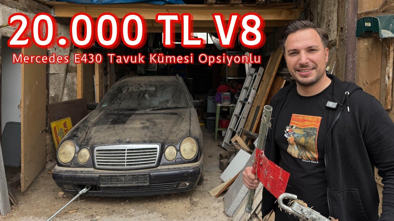 El Arabası Parasına !! Ahırda Unutulmuş Mercedes E430 V8 Aldım
