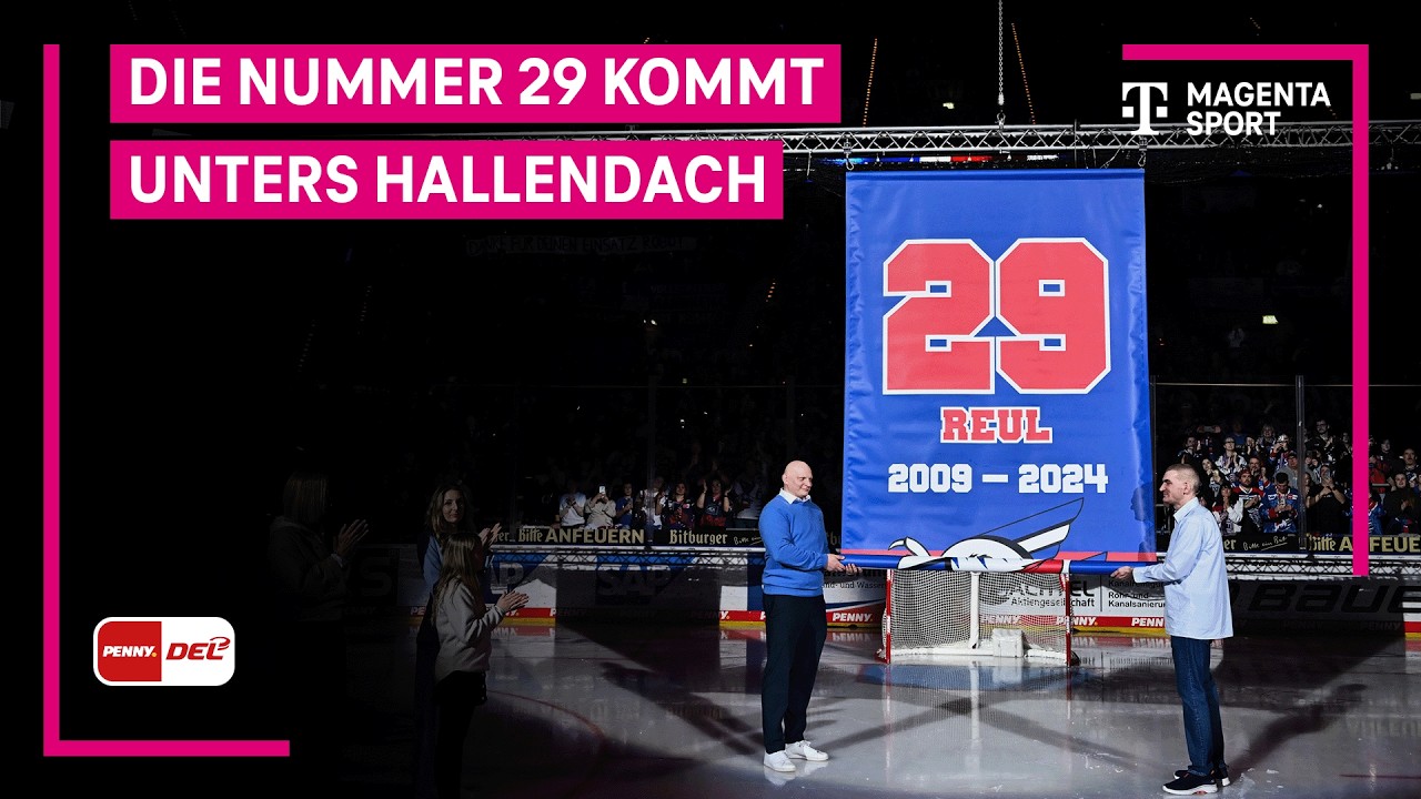Denis Reuls Ehrung in voller Länge | PENNY DEL | MAGENTA SPORT