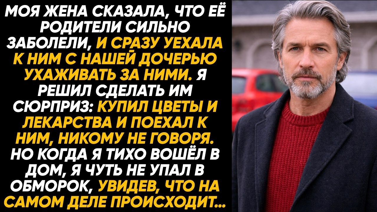 Жена уехала с дочкой к больным родителям, а я приехал без предупреждения и там онемел от увиденного!