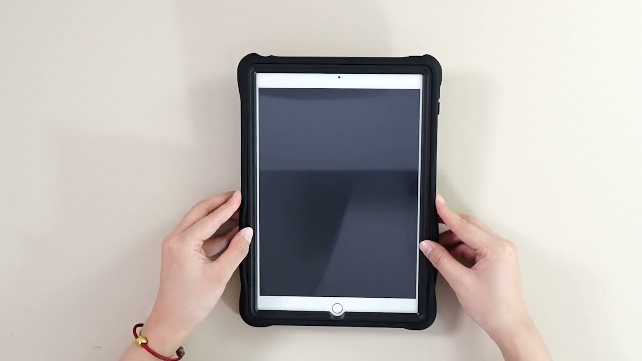 Rotation Holder Silicone Hybrid PC Tablet Case