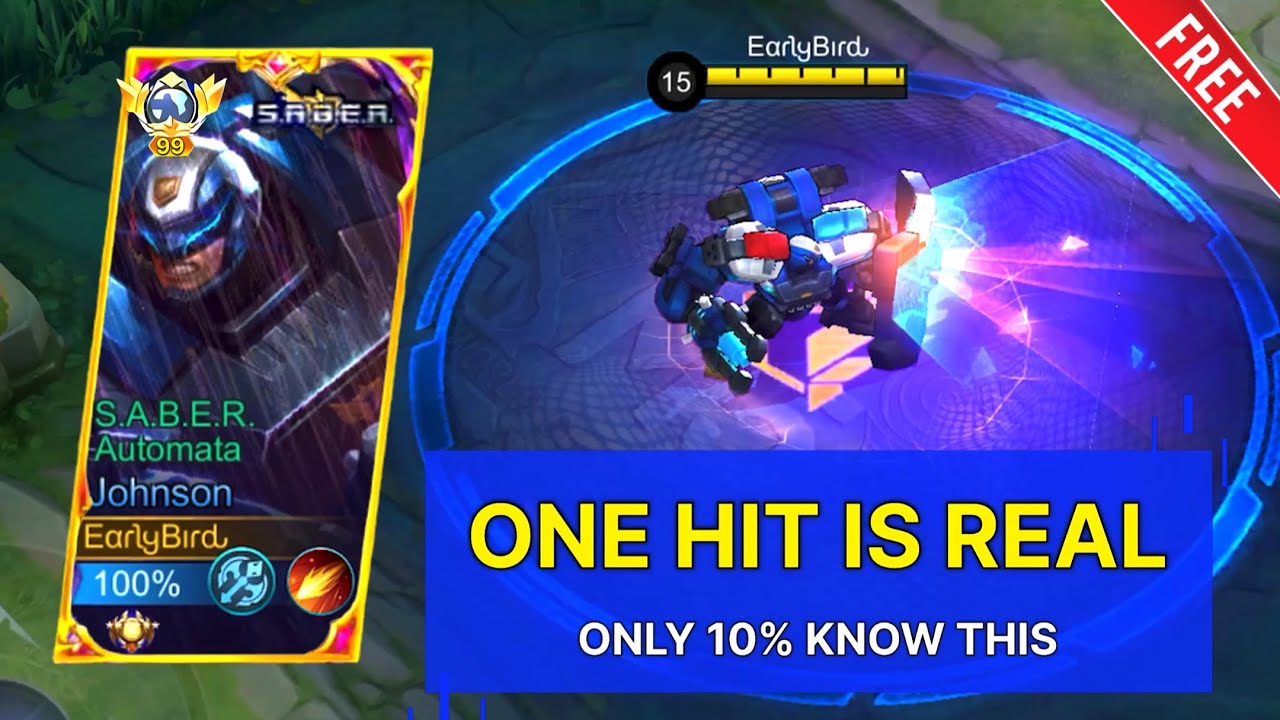 S.A.B.E.R SQUAD JOHNSON AUTOMATA IS BACK AGAIN !! | THANK YOU MOONTON FOR THE SKIN DISCOUNT!! ~ MLBB