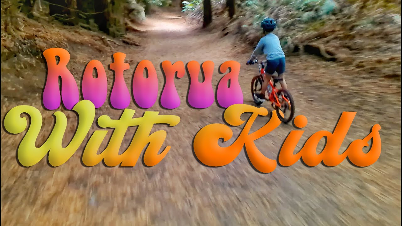 Kids Loop into Tahi Track - Rotorua MTB with little kids