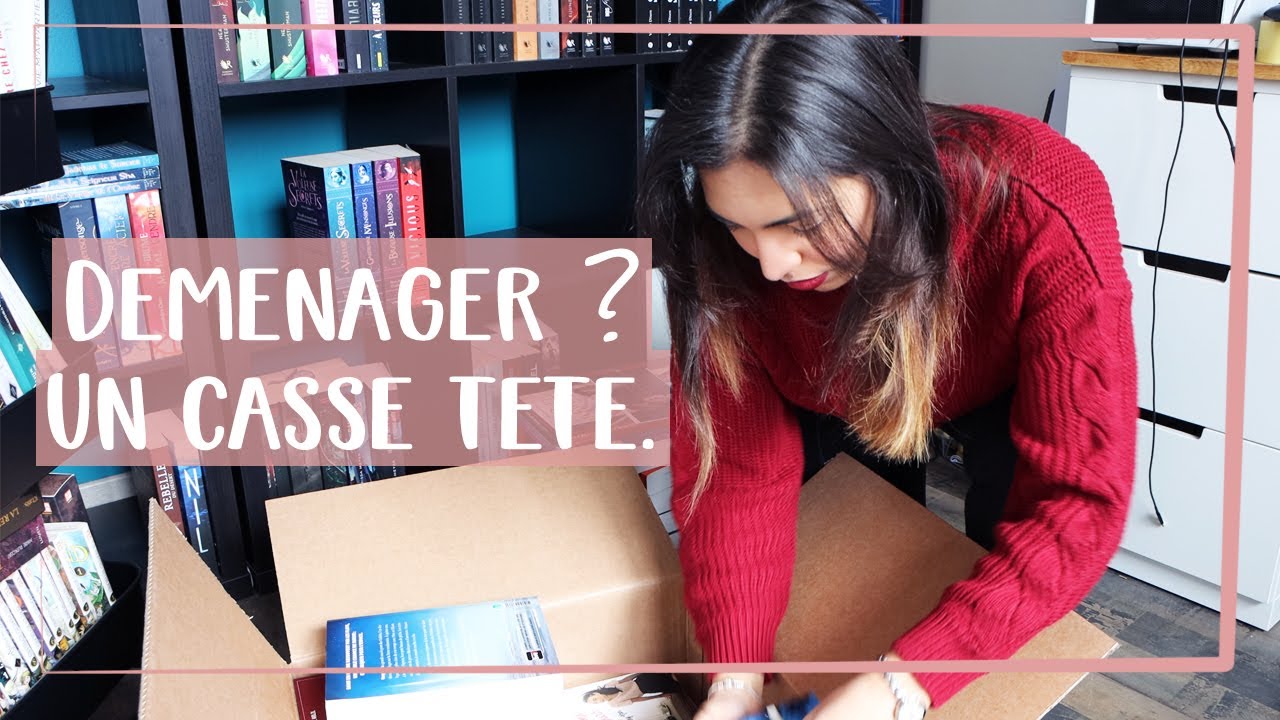 VLOG #07 || Déménager ? Un casse tête pour une Bookaddict.