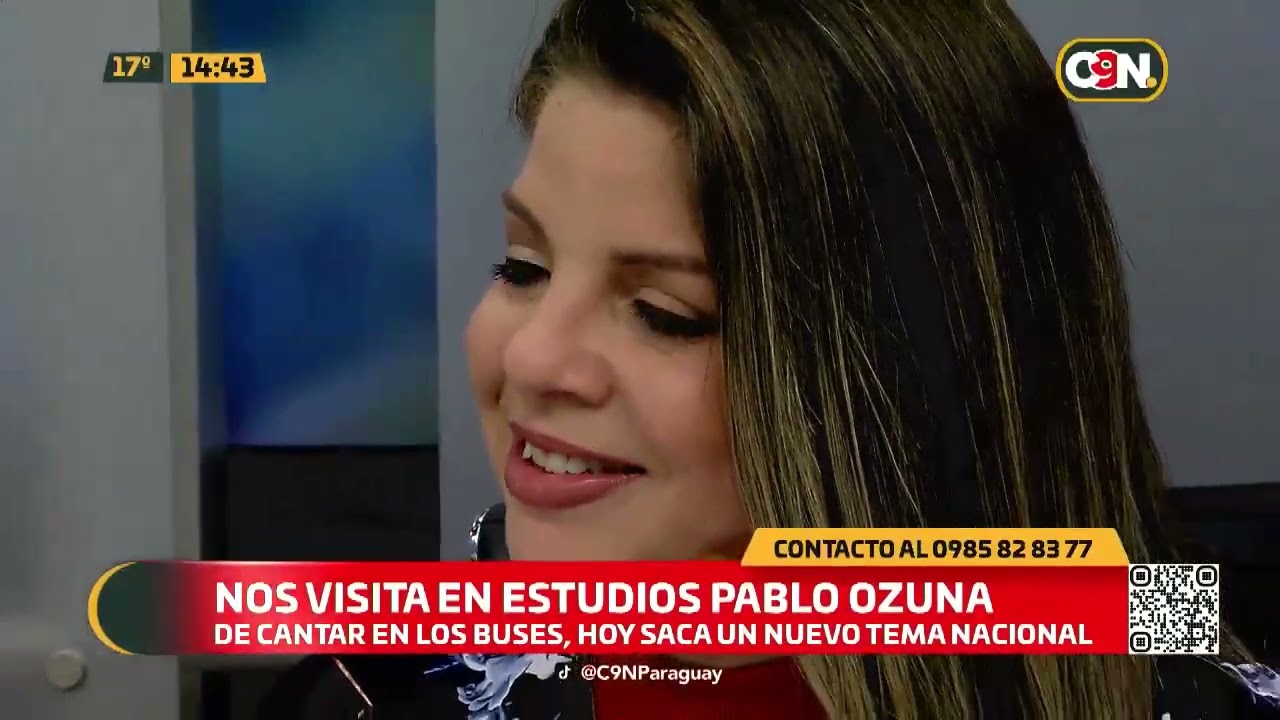 Nos visita Pablo Ozuna en C9N