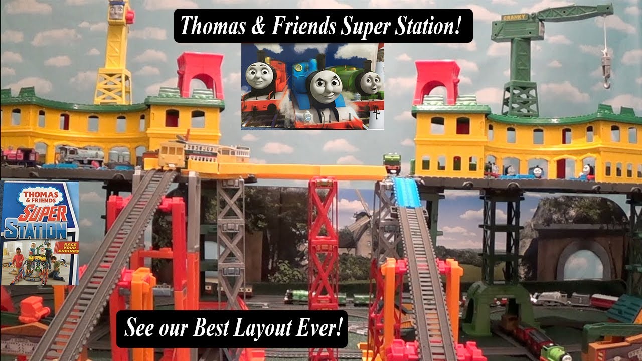 Thomas and Friends Toy Train Station-Sodor Super Station!