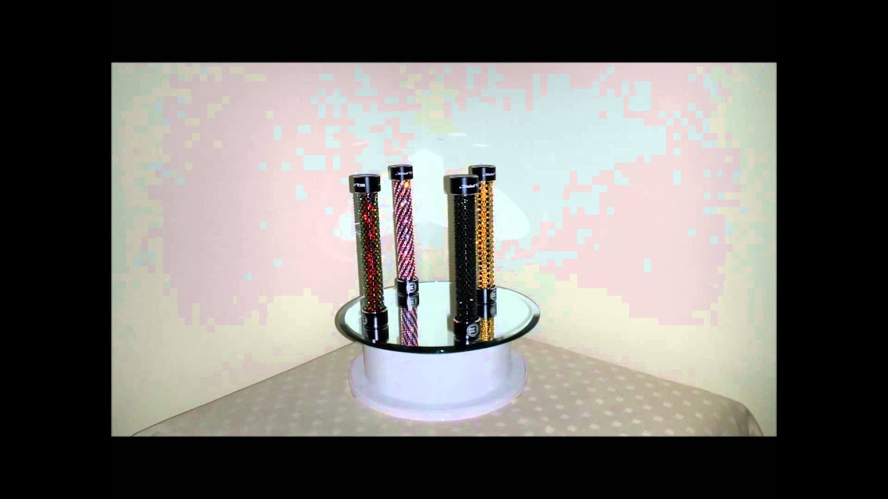 Square Starbuzz E Hose Mini Shisha Hookah with Swarovski
