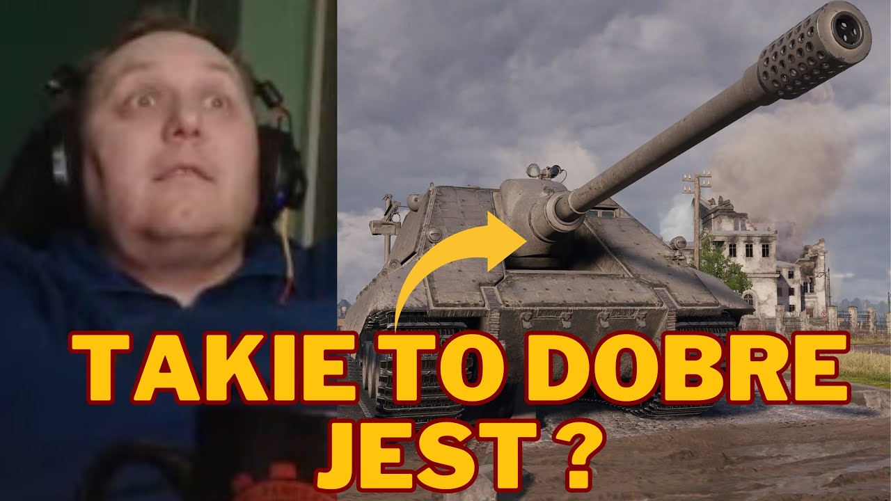 Hallack sprawdza nowy czołg Jagdpanzer E 90