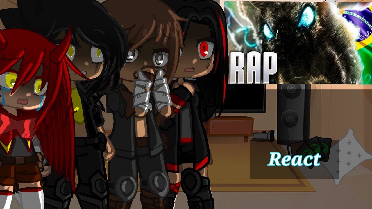 ||Kaijus fêmeas react Rap da Mothra|| (Tf: Papyrus da batata) (🇧🇷/🇺🇲)