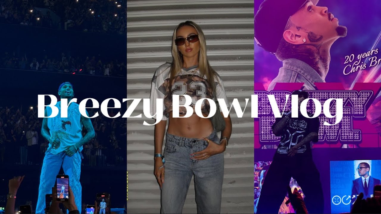 CHRIS BROWN VLOG | GRWM and come along for the show!