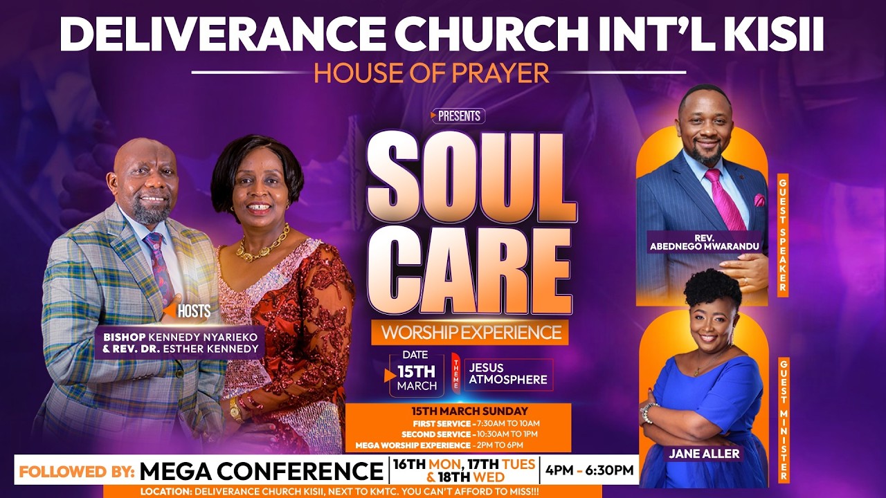| SOUL CARE CONFERENCE | DAY 1 | MON. 16TH MARCH 2026 |