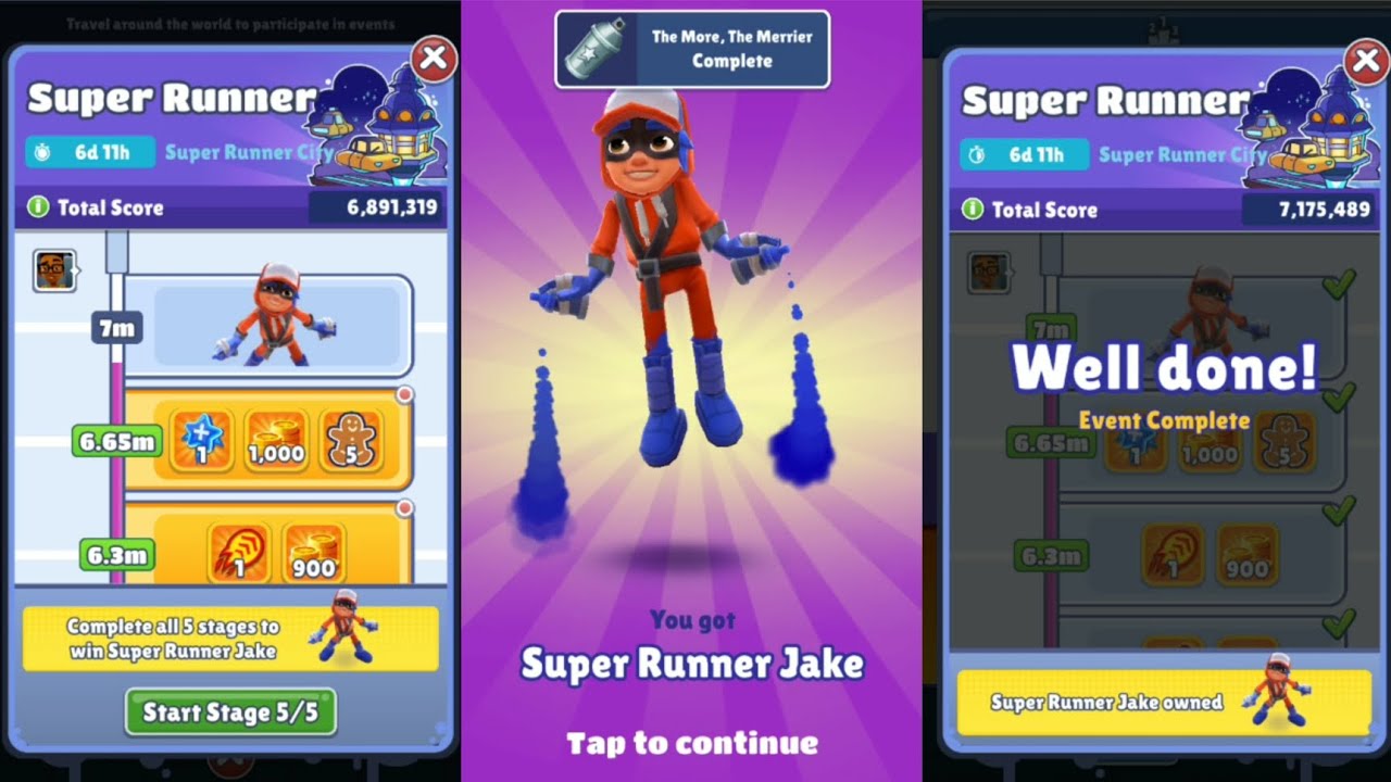 Subway Surfers Subway City Xmas 2022 Unlock Super Runner Jake