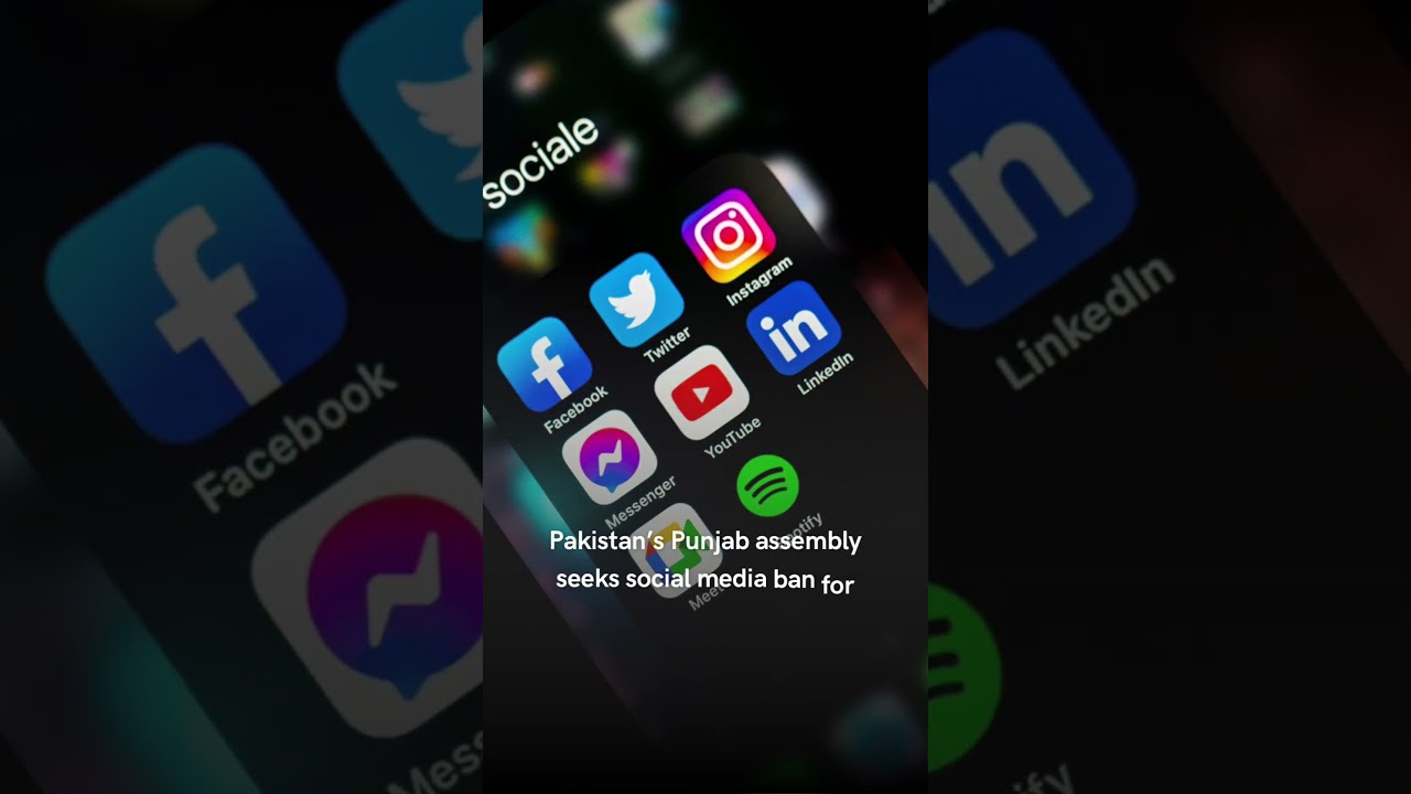 Pakistan&rsquo;s Punjab assembly seeks social media ban for children under 16