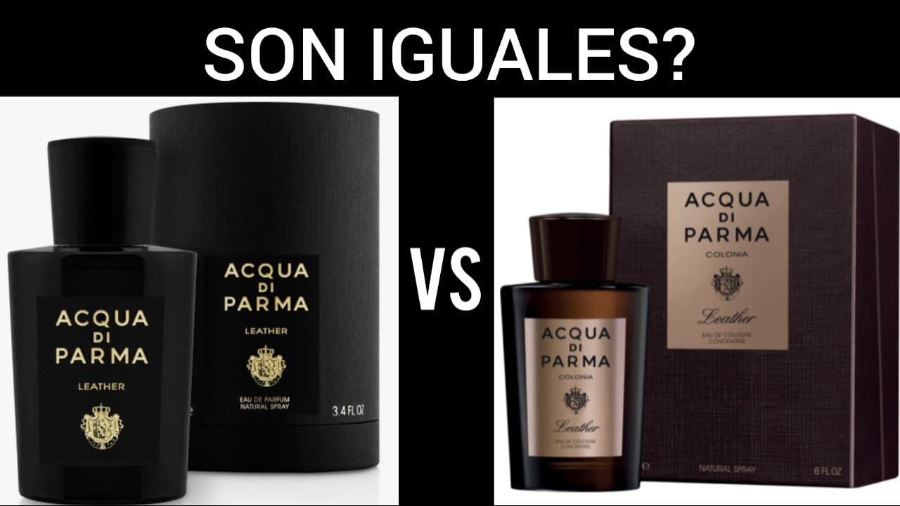 ACQUA DI PARMA LEATHER Cologne Concentrée VS Eau de Parfum