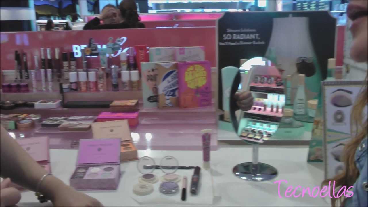 Tecnoellas: Tutorial con las nuevas sombras y glosses de Benefit