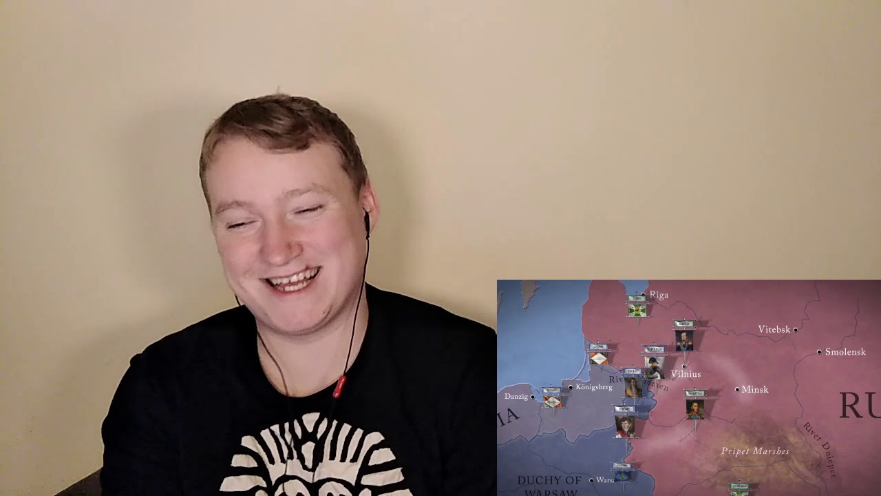 Napoleon's Invasion of Russia 1812 - Reation!!!