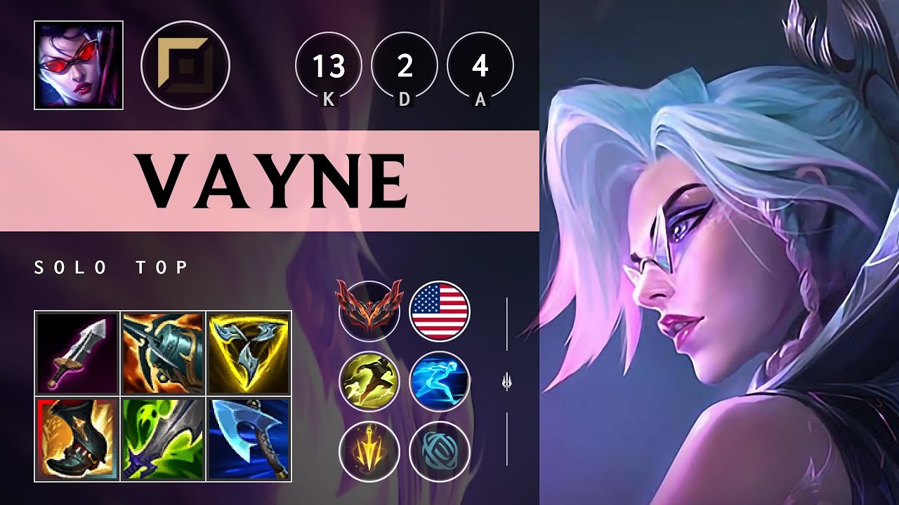 Vayne Top vs Trundle: Legendary - NA Grandmaster Patch 25.S1.1
