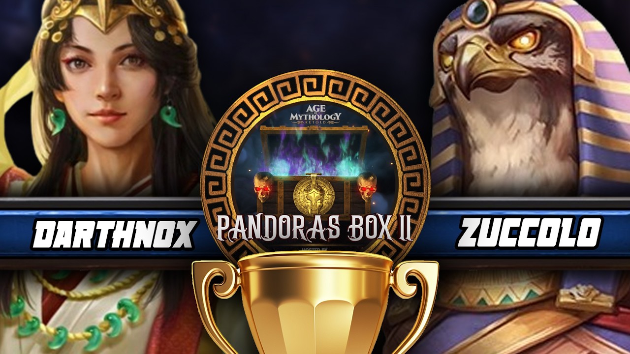 AGE OF MYTHOLOGY RETOLD: Darthnox vs. Zuccolo | AOM Pandora's Box 2 Qualify