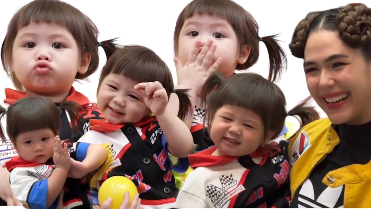(คลิปเต็ม) #แอบิเกล ออกงานพร้อมพี่ชาย #สายฟ้าพายุ ใครให้ทำอะไรทำหมด แจกมินิฮาร์ท-ยิ้มหวาน-ส่งจุ๊บ