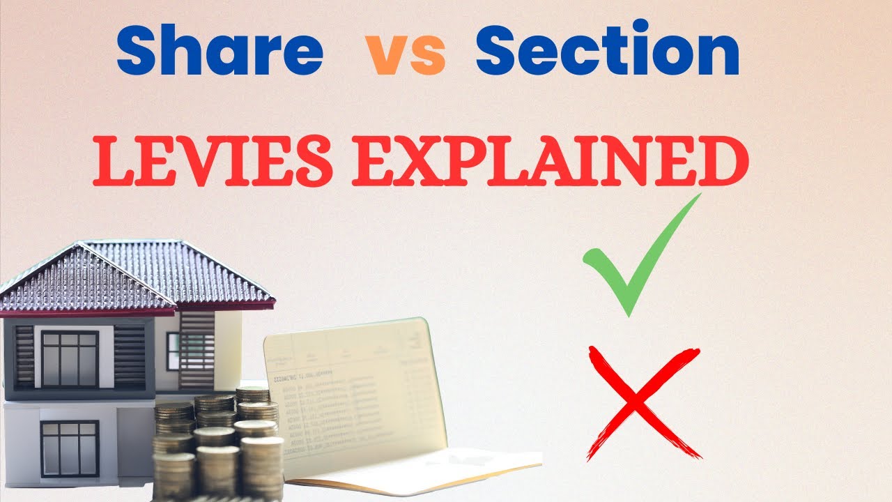 Share Block Levies vs Sectional Title levies