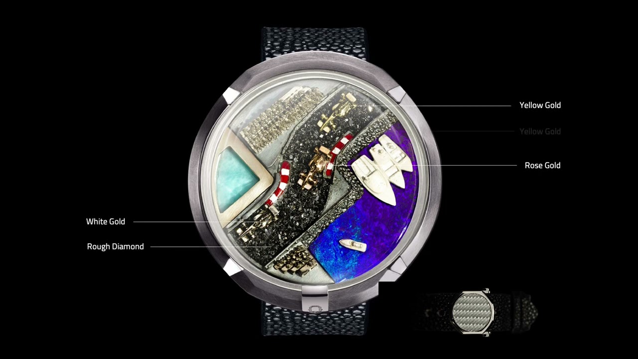 Details of Qannati Monaco Race Eternity Bracelet