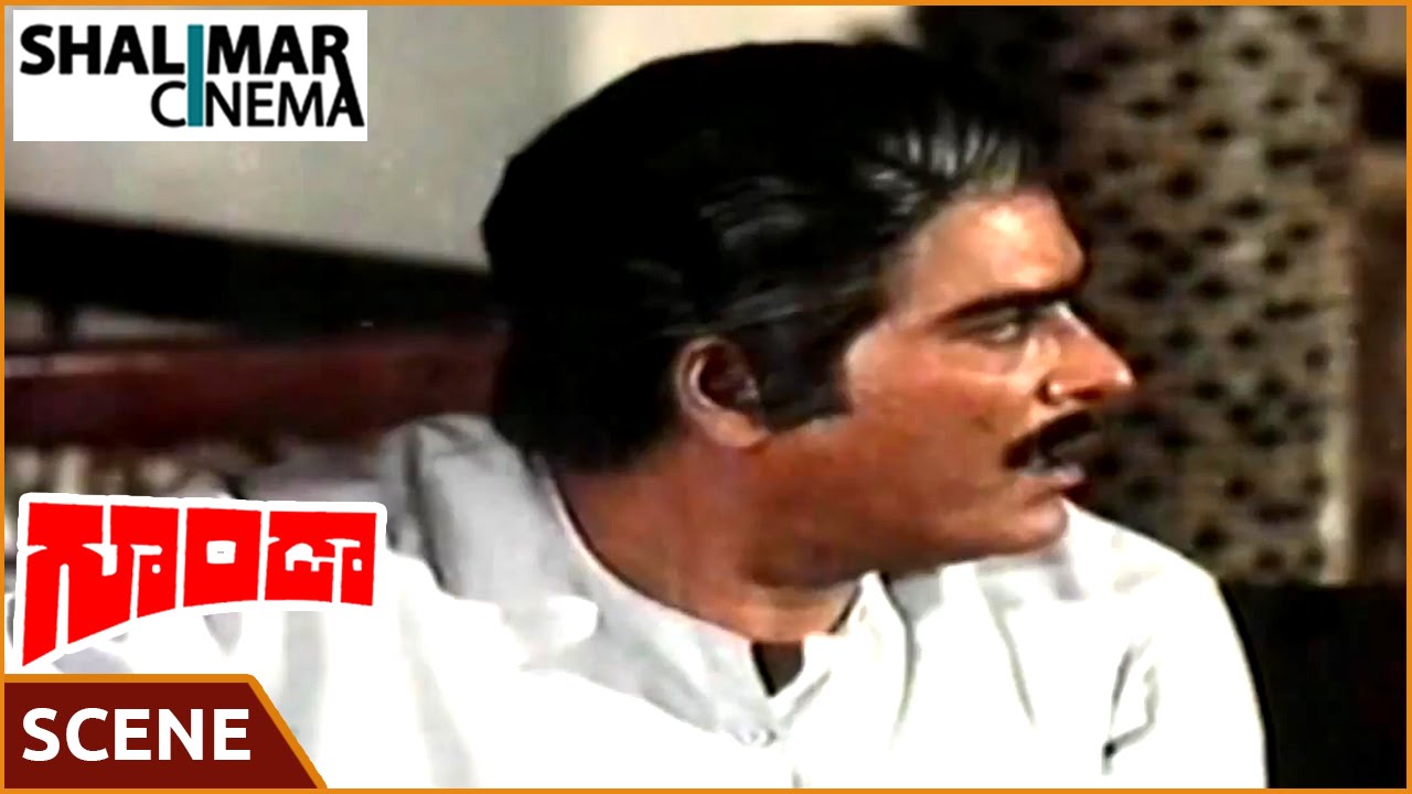 గూండా మూవీ || Rao Gopal Rao Try To Cheating on Chiranjeevi Scene || Chiranjeevi, Radha