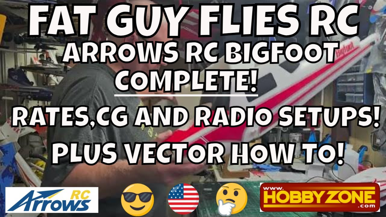 ARROWS RC BIGFOOT COMPLETE UNBOX,BUILD,RADIO,VECTOR, SETUPS by FGFRC