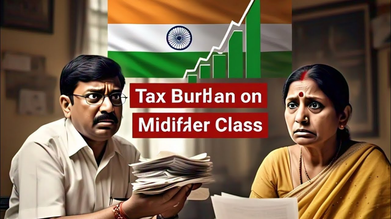 India&rsquo;s Tax Burden : Middle class struggle