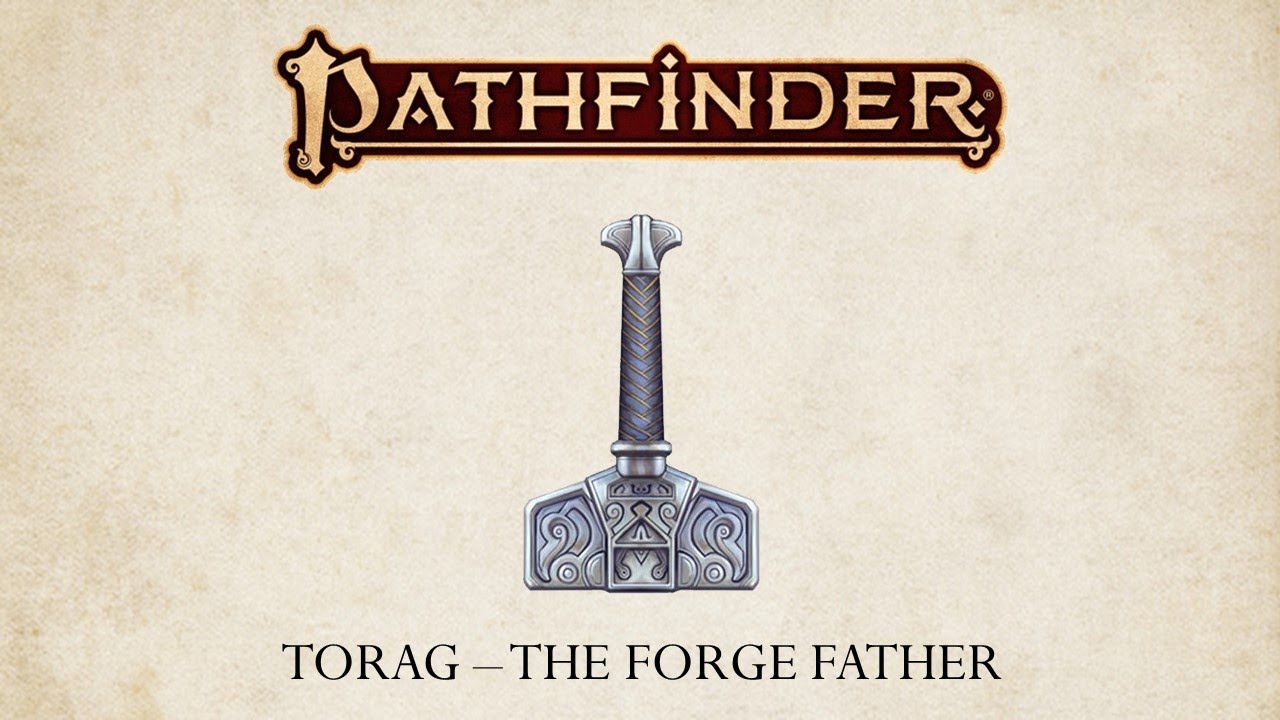 Pathfinder Deities - Torag