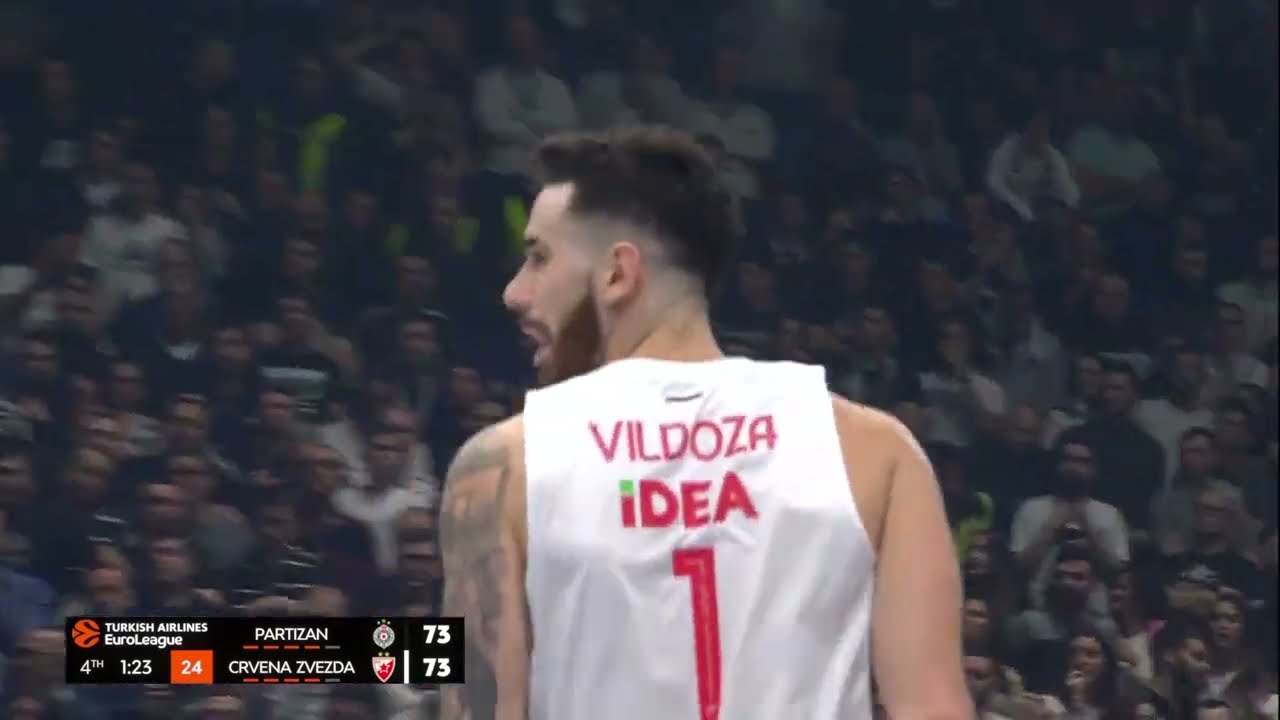 Top performer: Luca Vildoza Highlights vs Partizan | EuroLeague R12