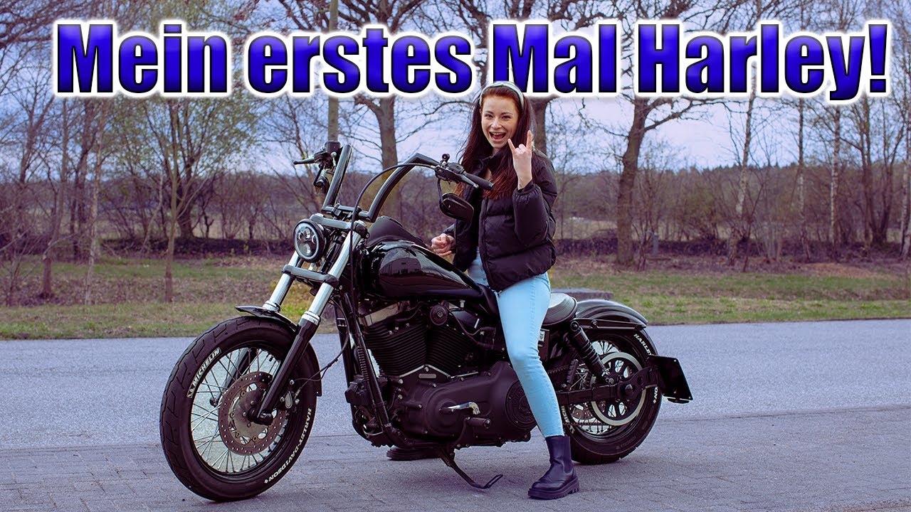 Ich fahre zum erstem Mal Harley Davidson ! #harley