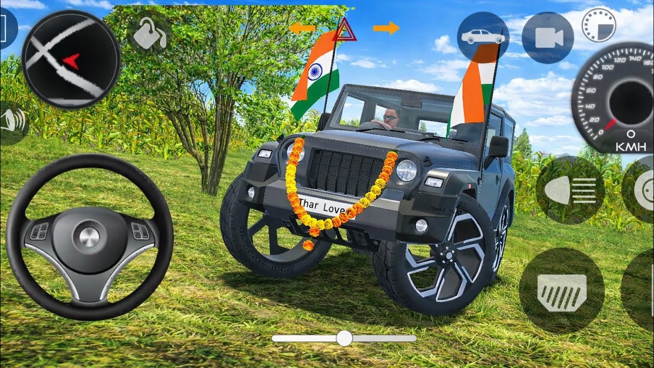 Modified Mahindra Thar Car Games: Indian Cars (Gadi Wala Game) - Car Game Android Gameplay 2026