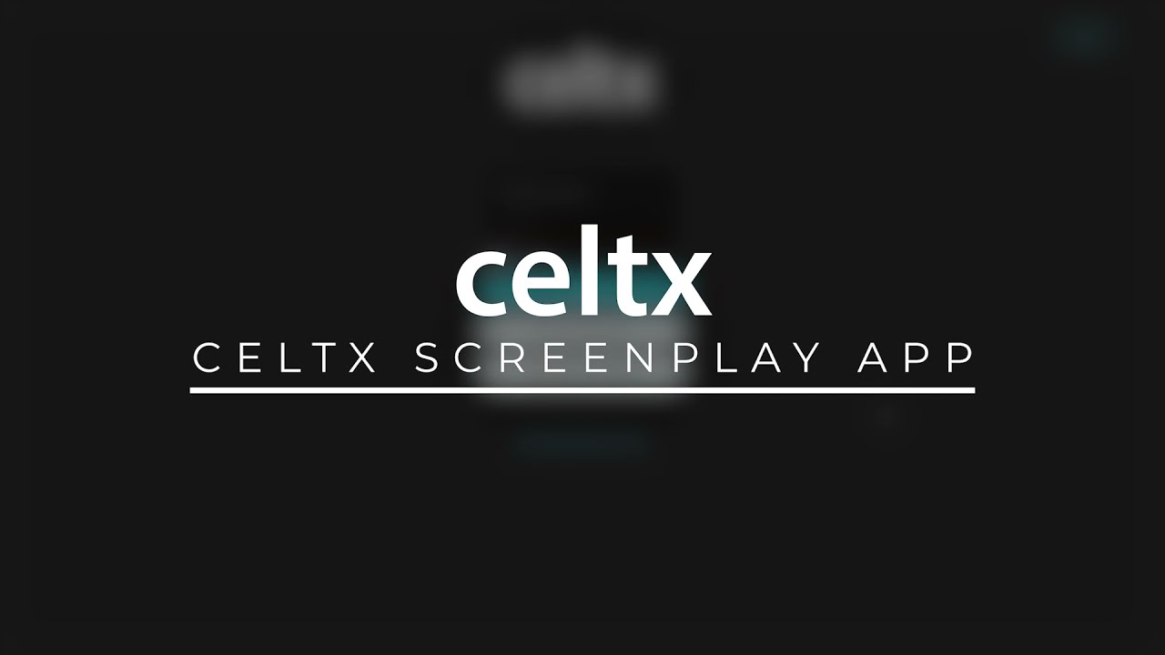 Introducing Celtx Screenplay: A Scriptwriting App for Windows Users