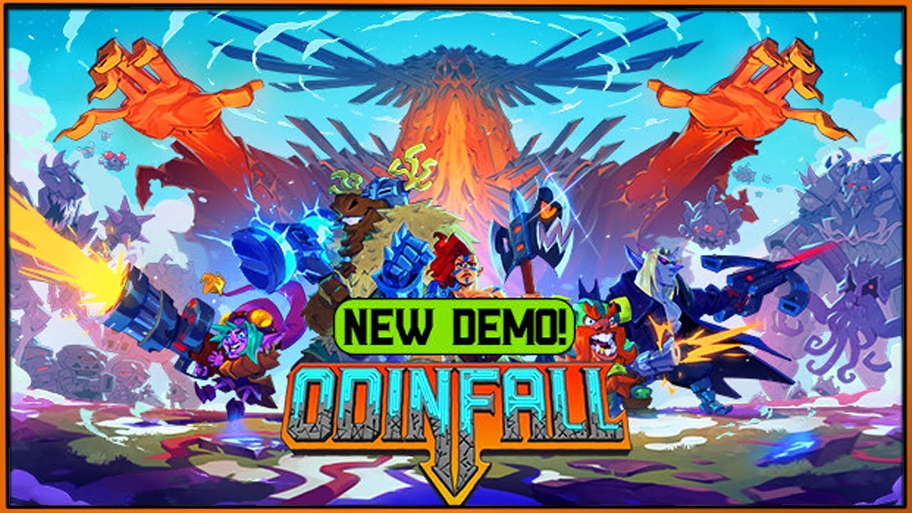 Odinfall (Demo) - динамичный выживач Viking-themed, rogue-lite, twin-stick shooter