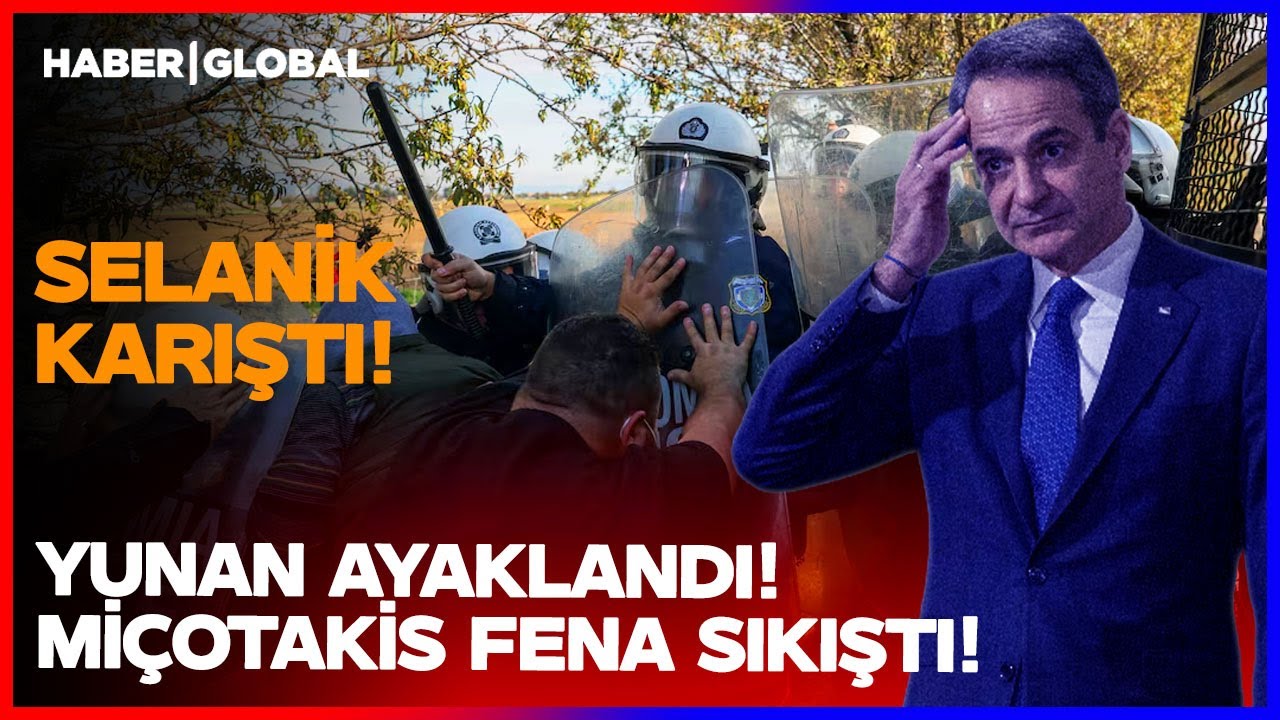 Yolsuzluk Miçotakis'in Başını Ağrıttı Yunanistan Karıştı! Binlerce Kişi Ayaklandı!
