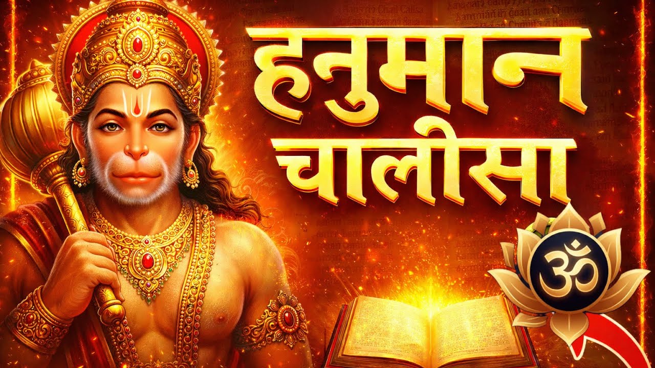 Hanuman Chalisa Full | हनुमान चालीसा पाठ | संकट कटे मिटे सब पीड़ा