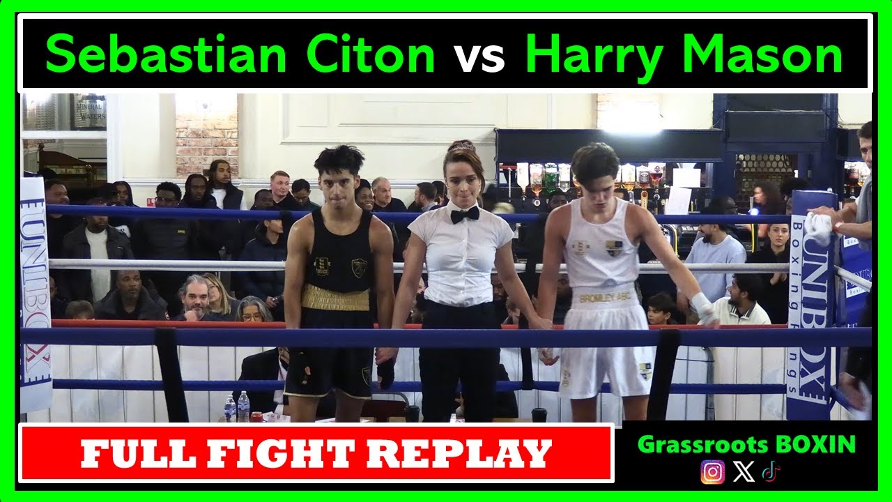 Sebastian Citon vs Harry Mason - FULL FIGHT - 2BX Home Show (31/10/25)