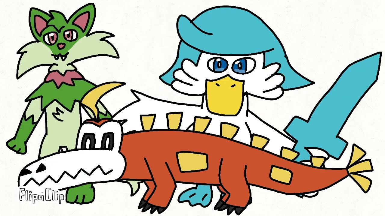 gen 9 starters Pok&eacute;mon evolve into.