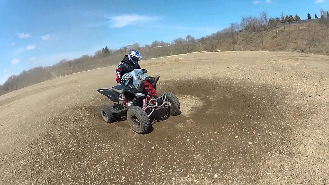 yamaha raptor 700 donuts